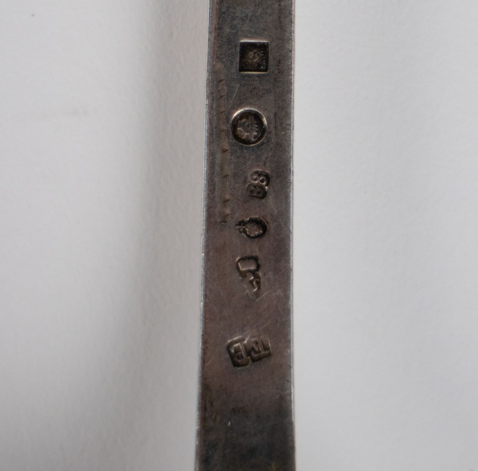 Silver soup ladle Brussels - Image 5 of 5