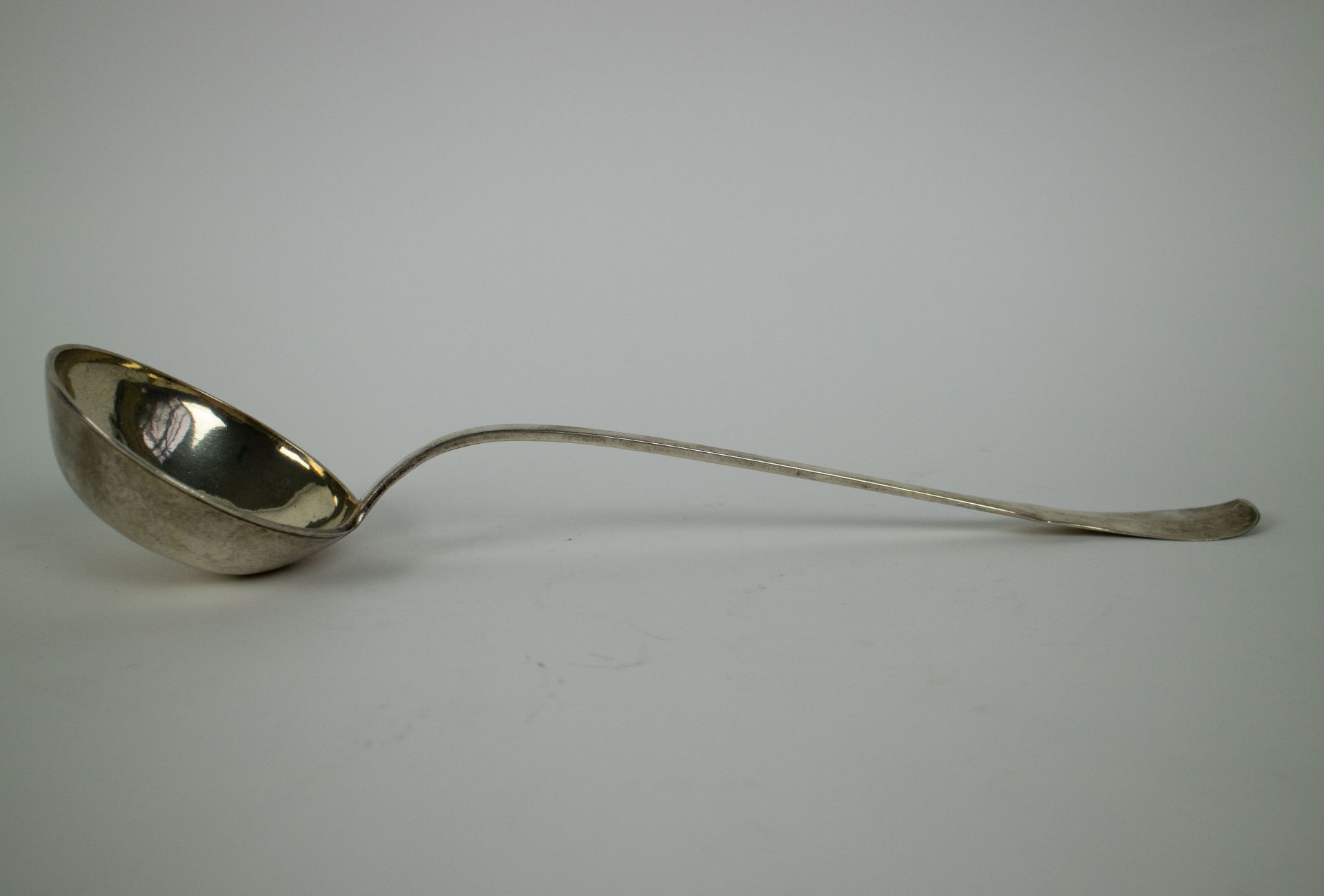 Silver soup ladle - Image 2 of 5