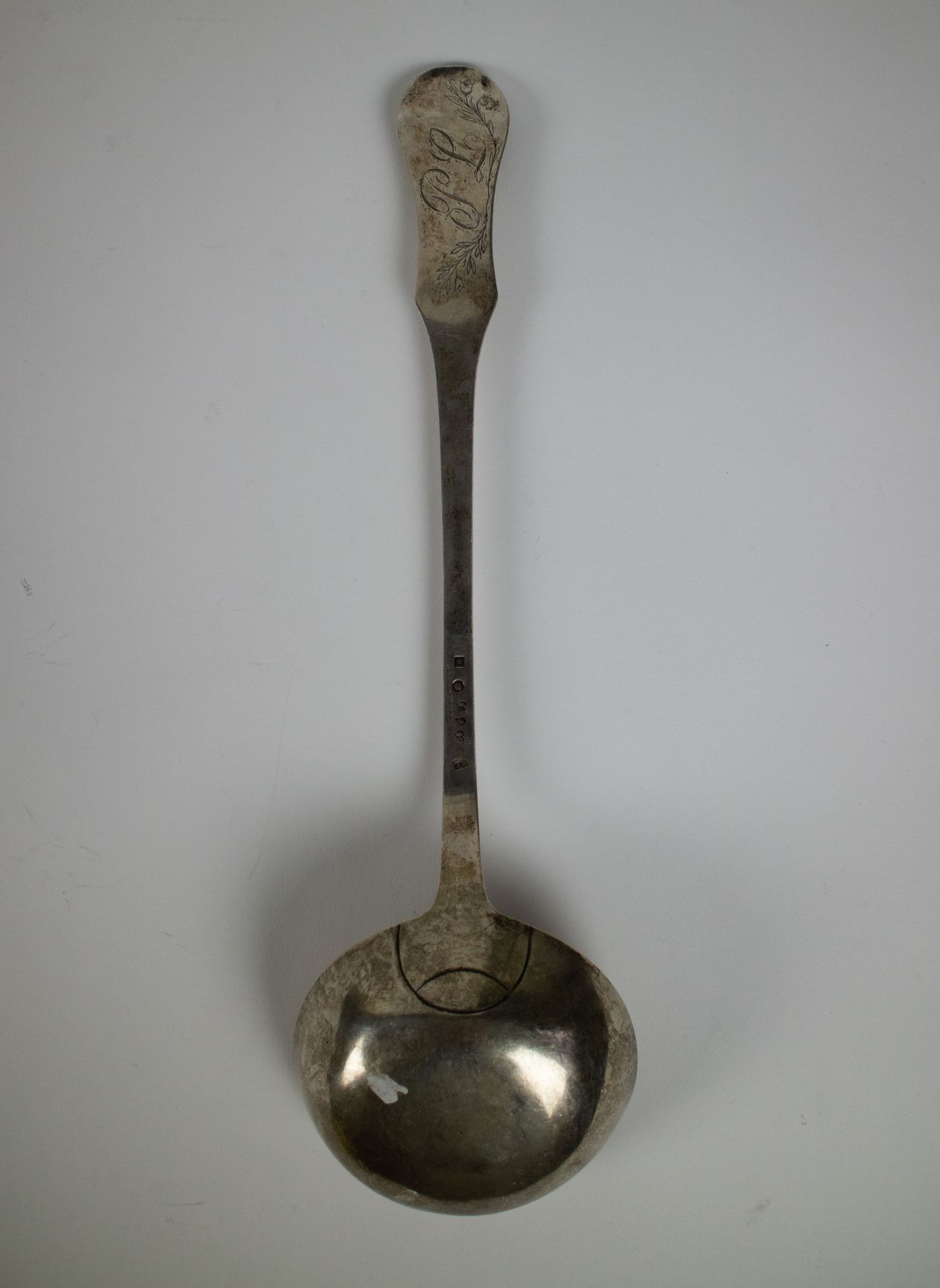 Silver soup ladle Brussels - Image 3 of 5