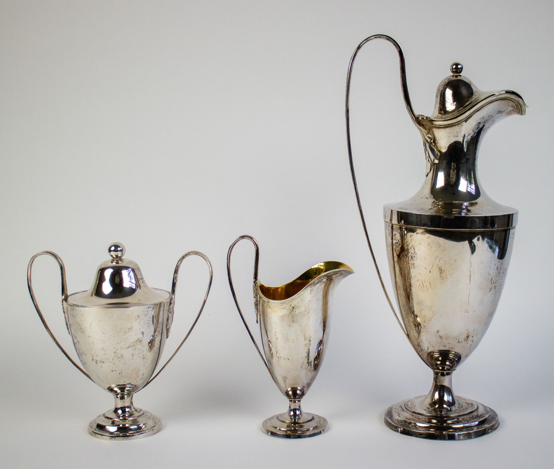 Belgian silver coffee service - Image 3 of 5