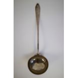Silver ladle Belgium 1787