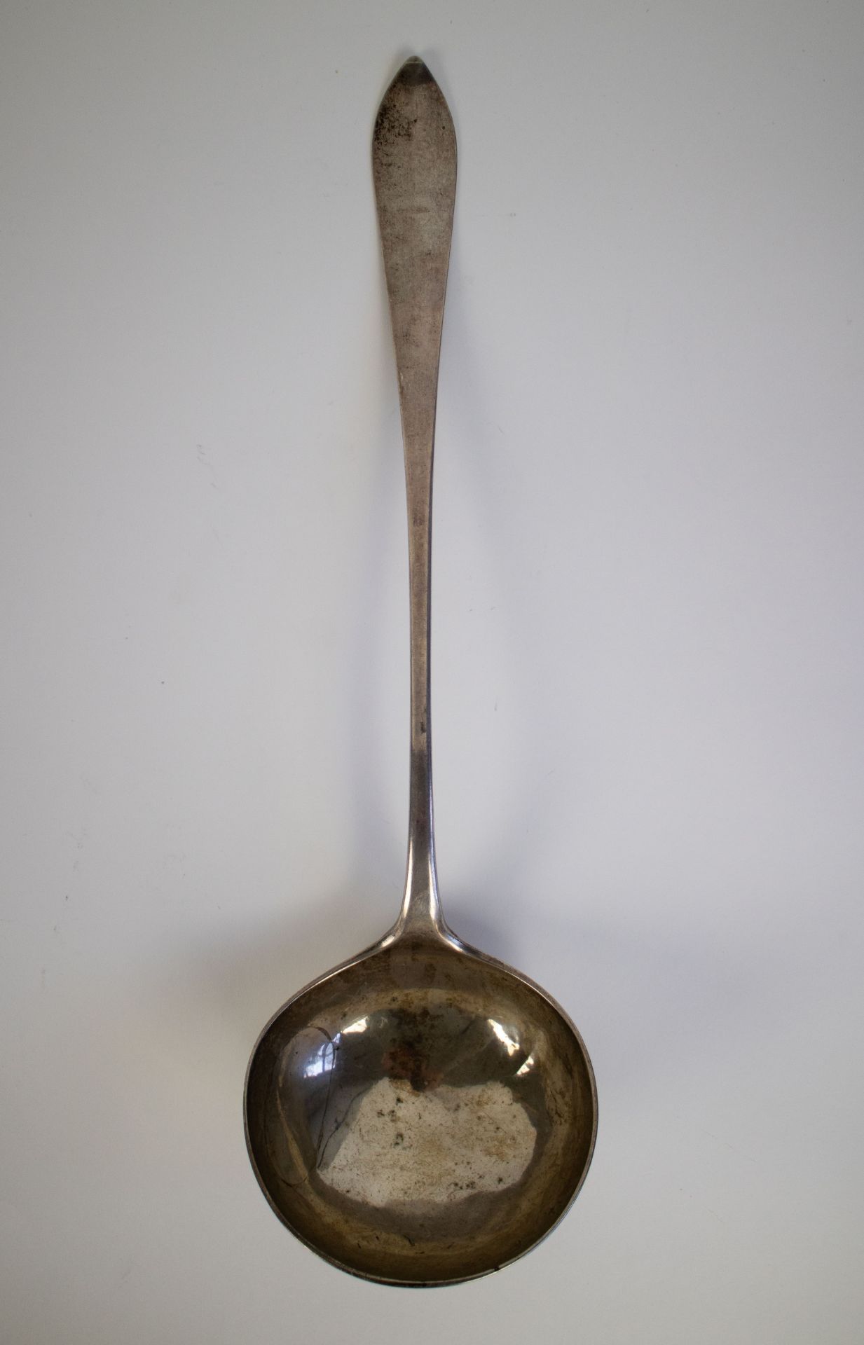 Silver ladle Belgium 1787