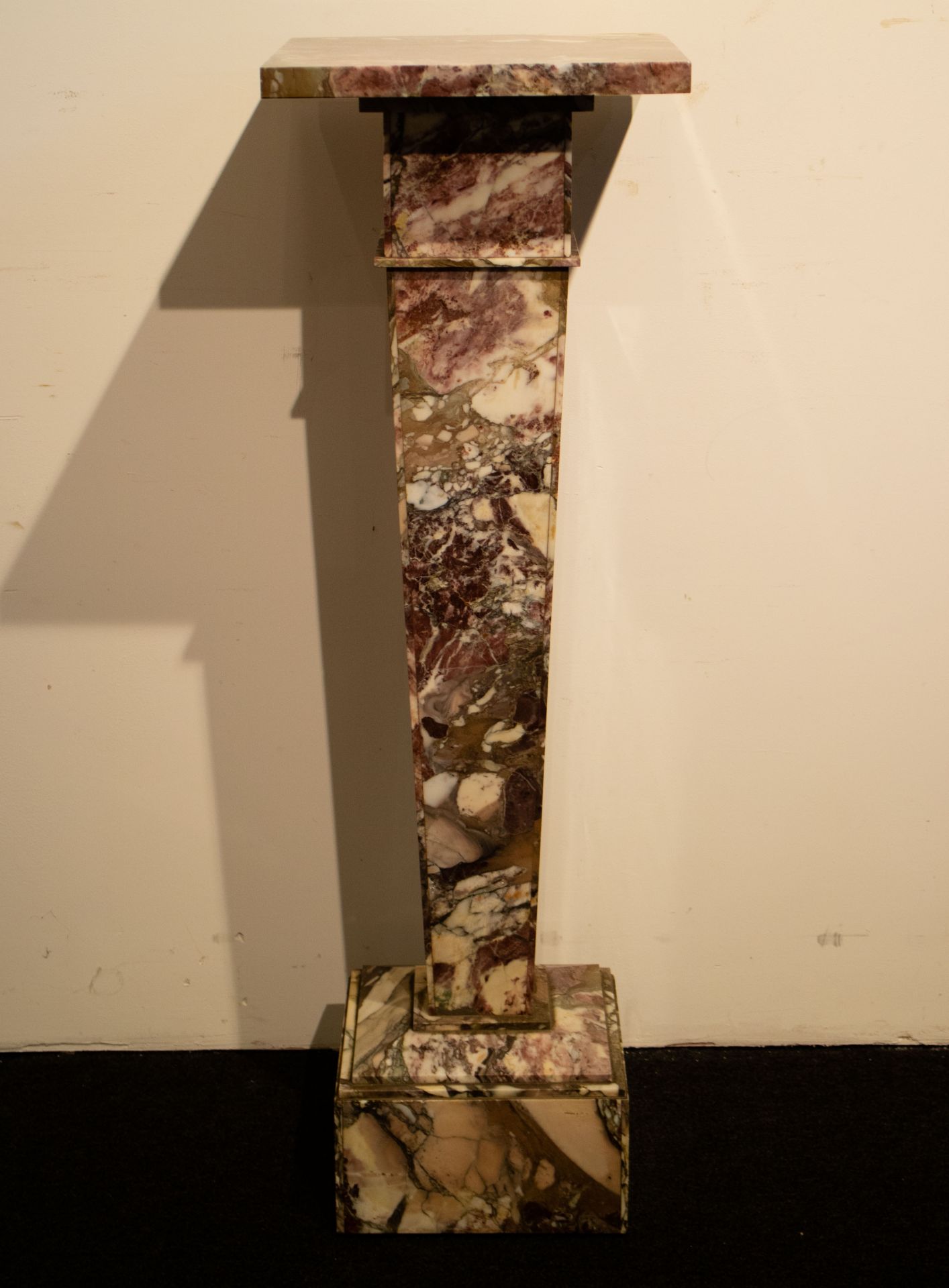 Marble pedestal