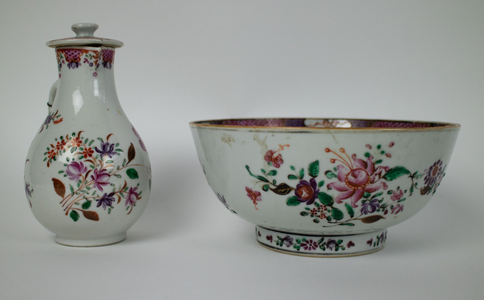 Various Chinese porcelain famille rose - Image 6 of 8