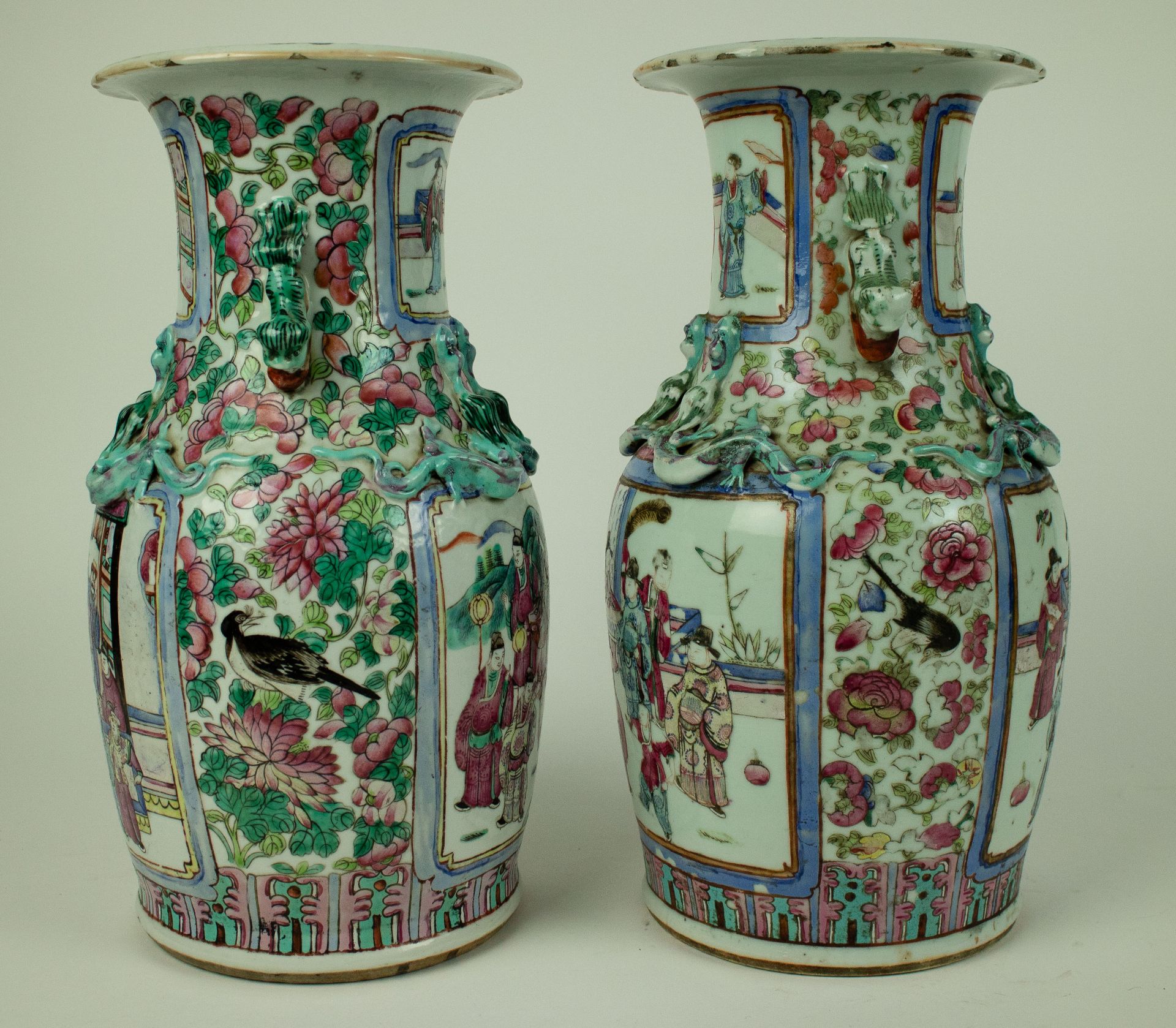 Couple Chinese vases Republic - Bild 5 aus 8
