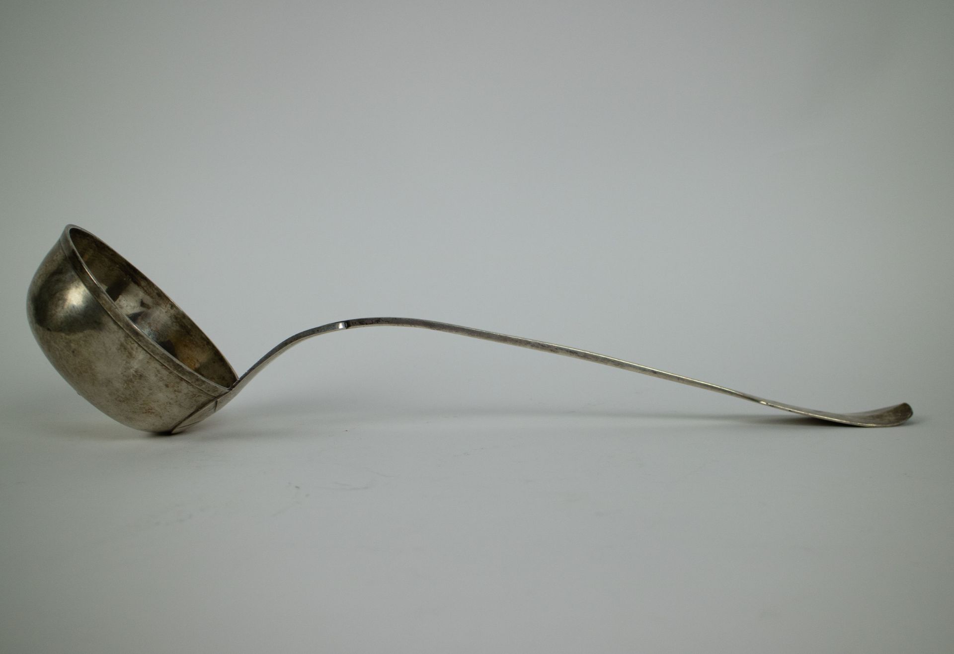 Silver soup ladle Ath