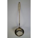 A silver soup ladle, Antwerp 1796
