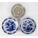 Lot with 3 Delft plates