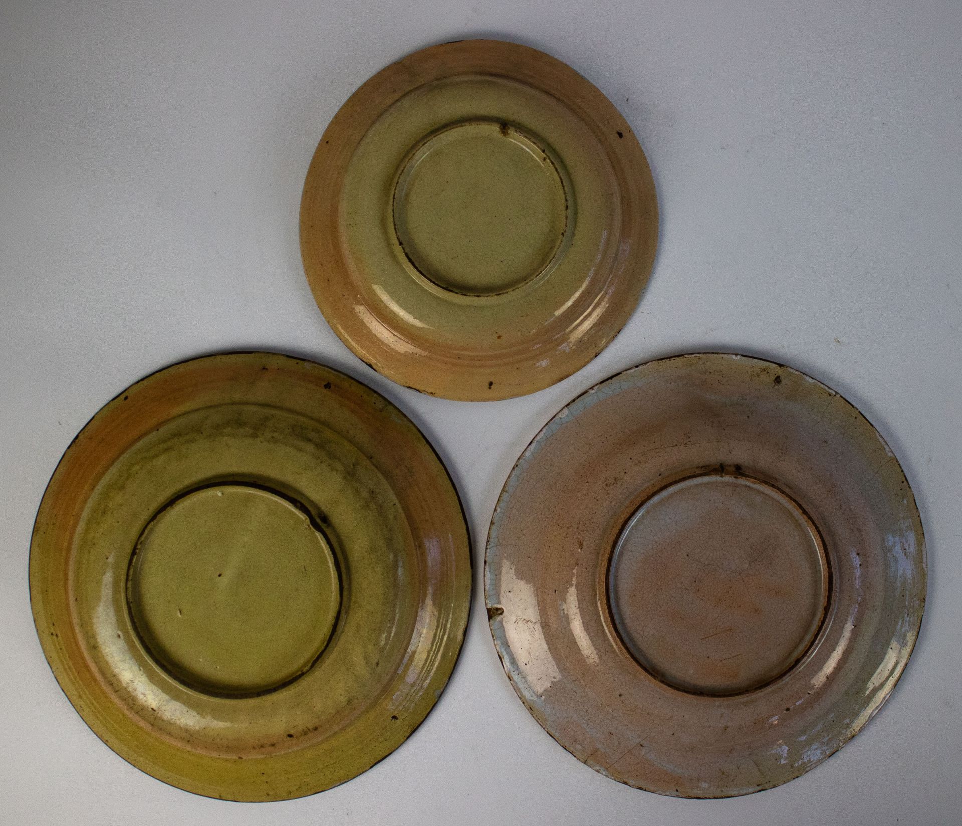 Lot with 3 plates Dèvres - Image 2 of 2