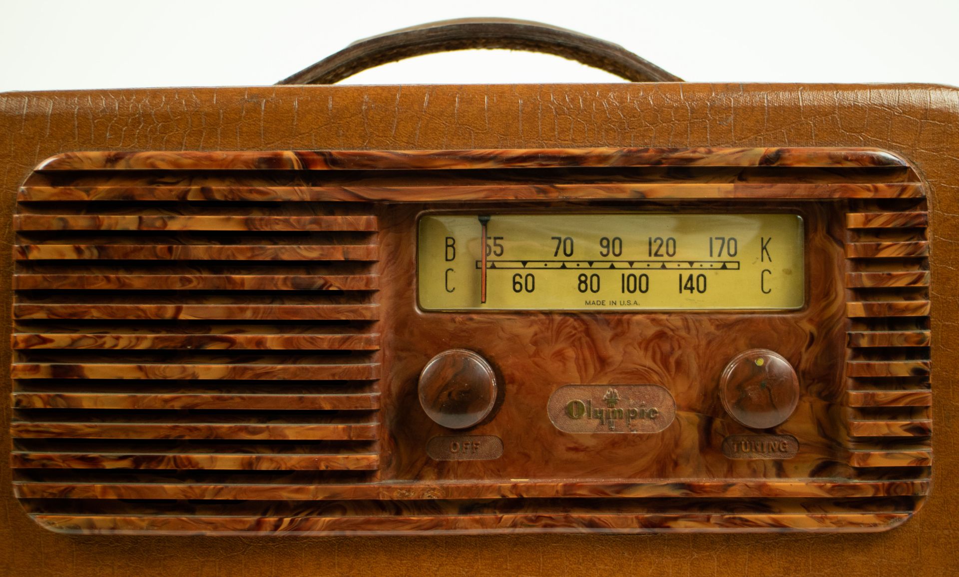 American transistor radio Olympic - Image 2 of 3