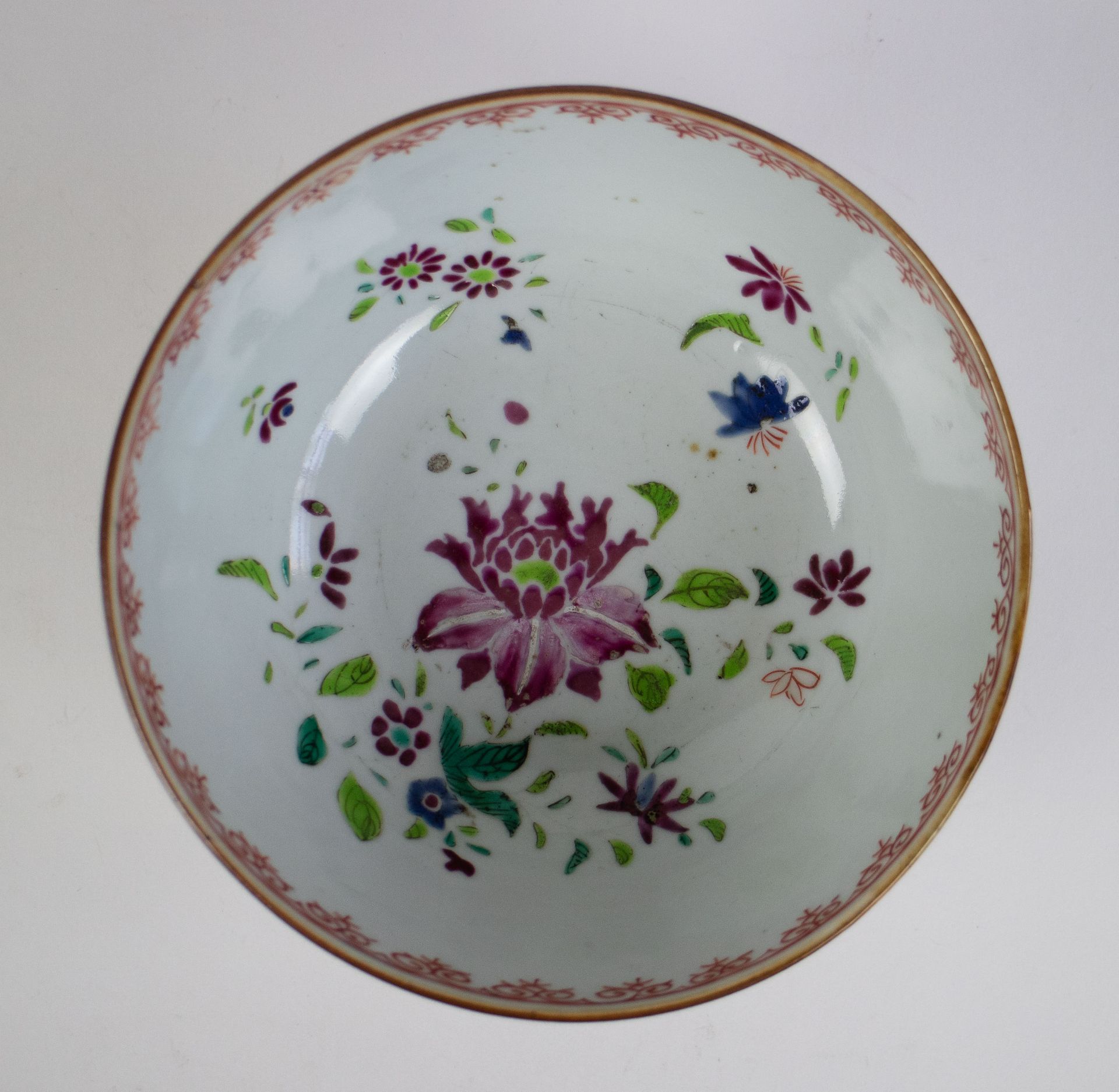 2 Famille rose Qianlong bowls - Bild 5 aus 6