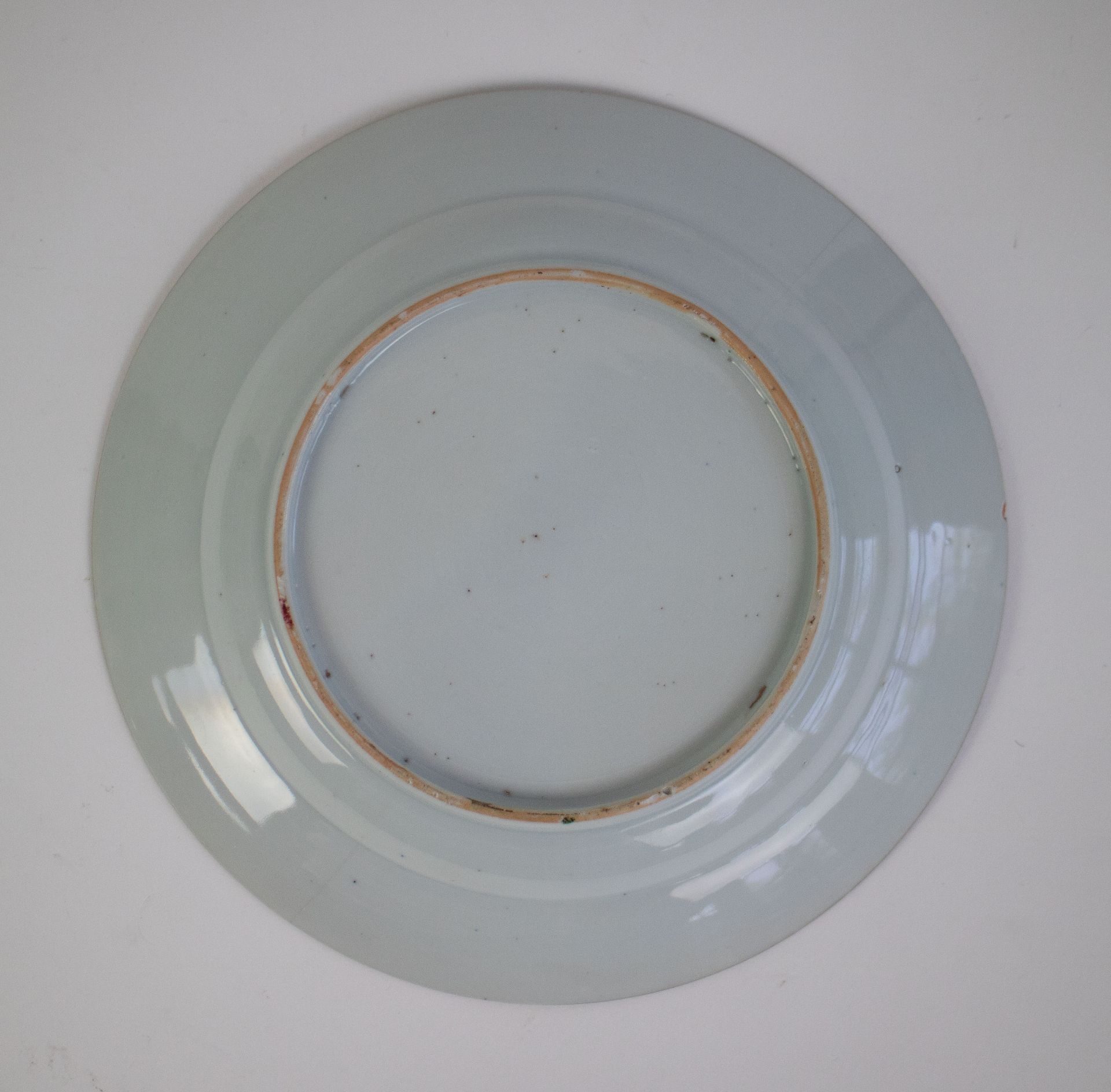 2 famille rose plates Qianlong - Bild 3 aus 8