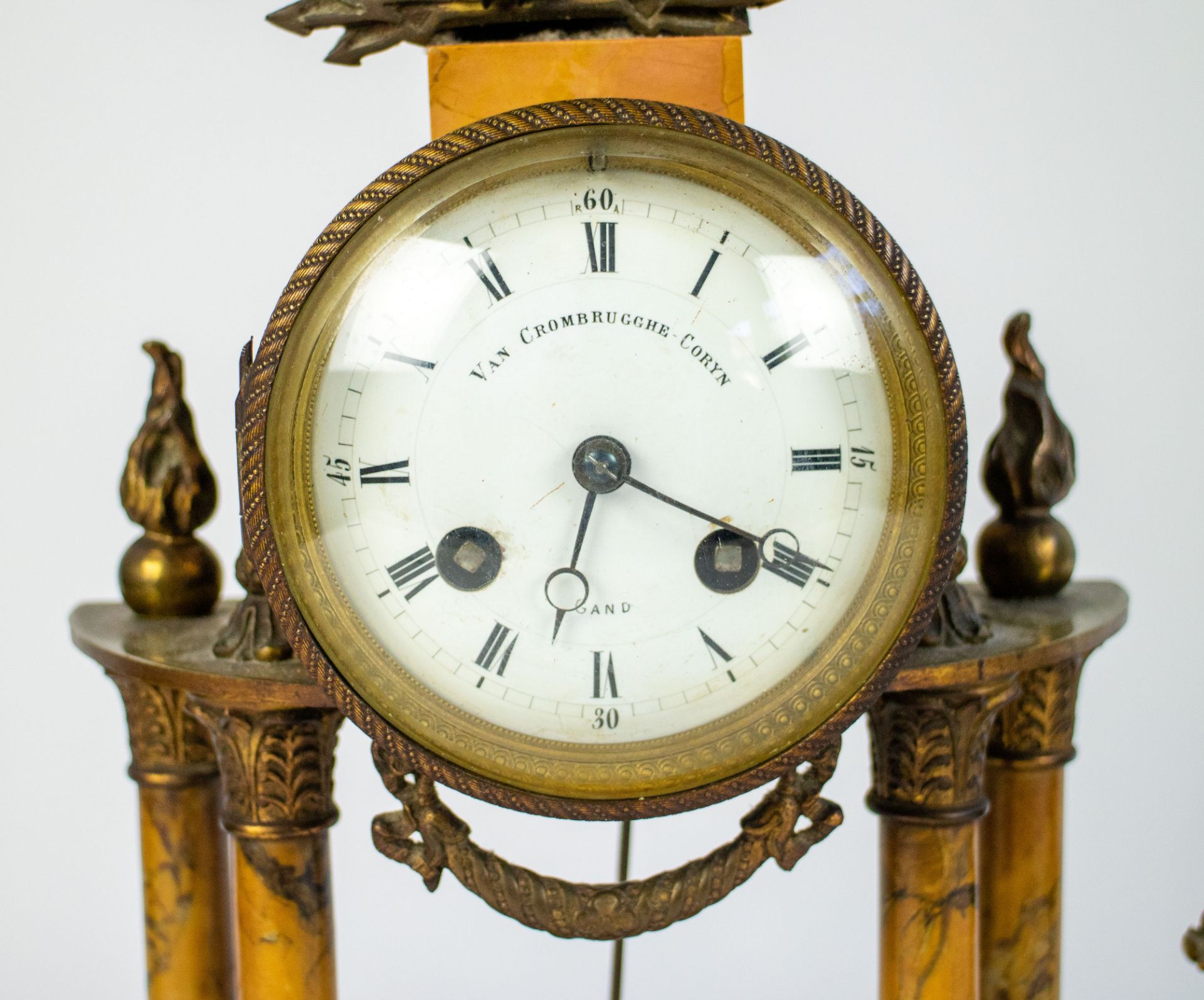 Mantel clock Van Crombrugghe - Bild 2 aus 4