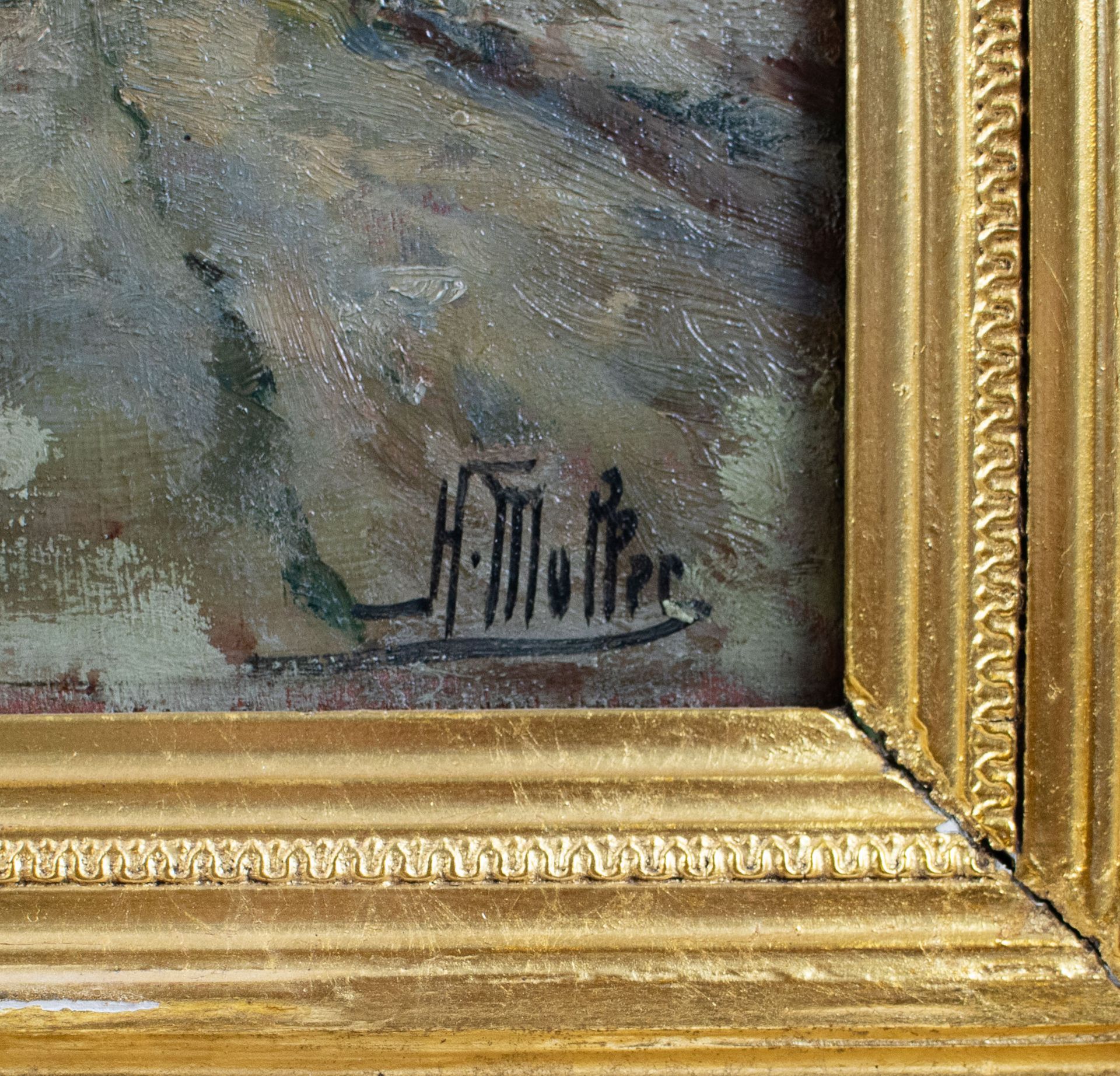 A sight in Paris, signed H. Muller - Image 3 of 4