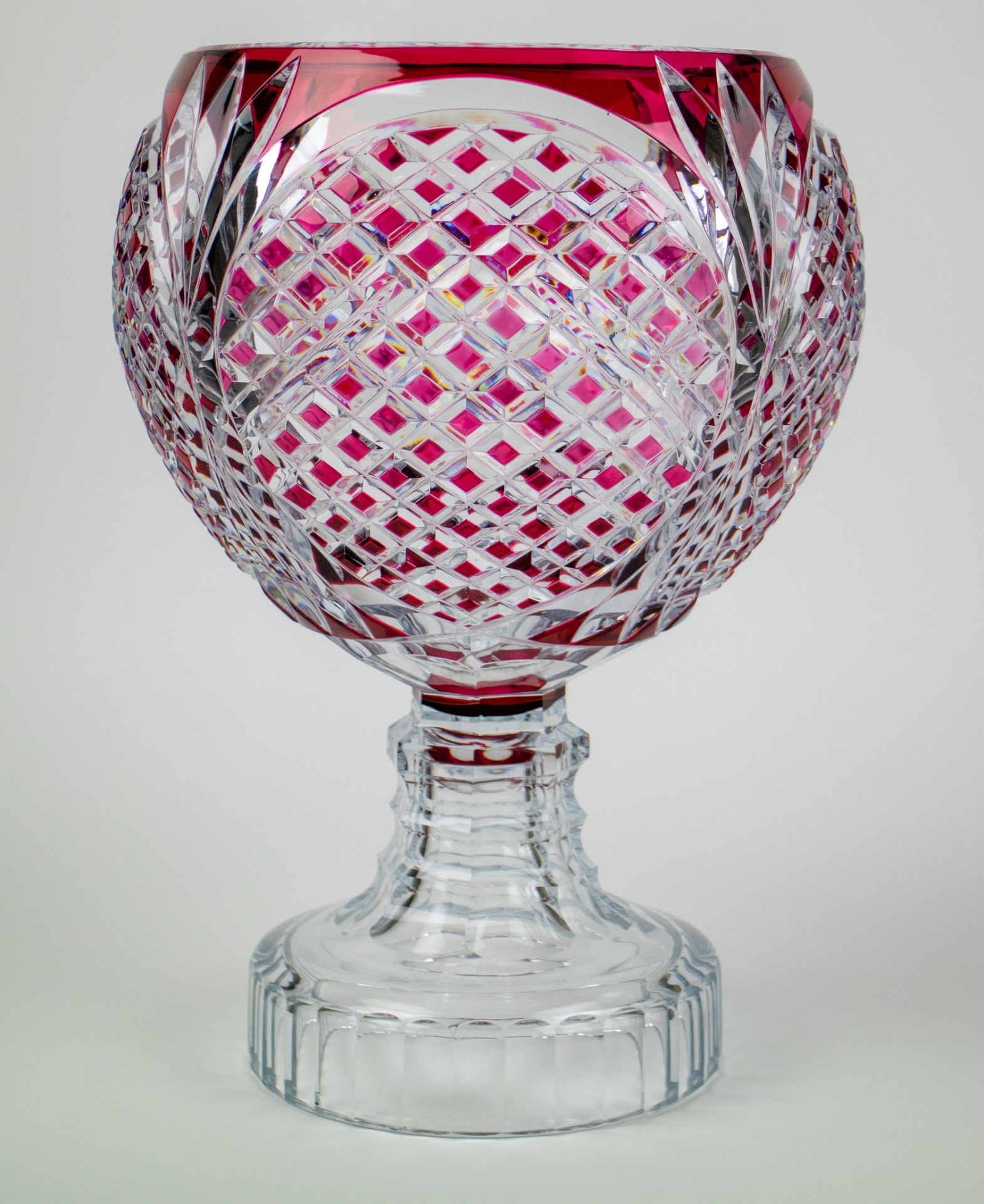 Val Saint Lambert vase ZORBA - Image 3 of 6