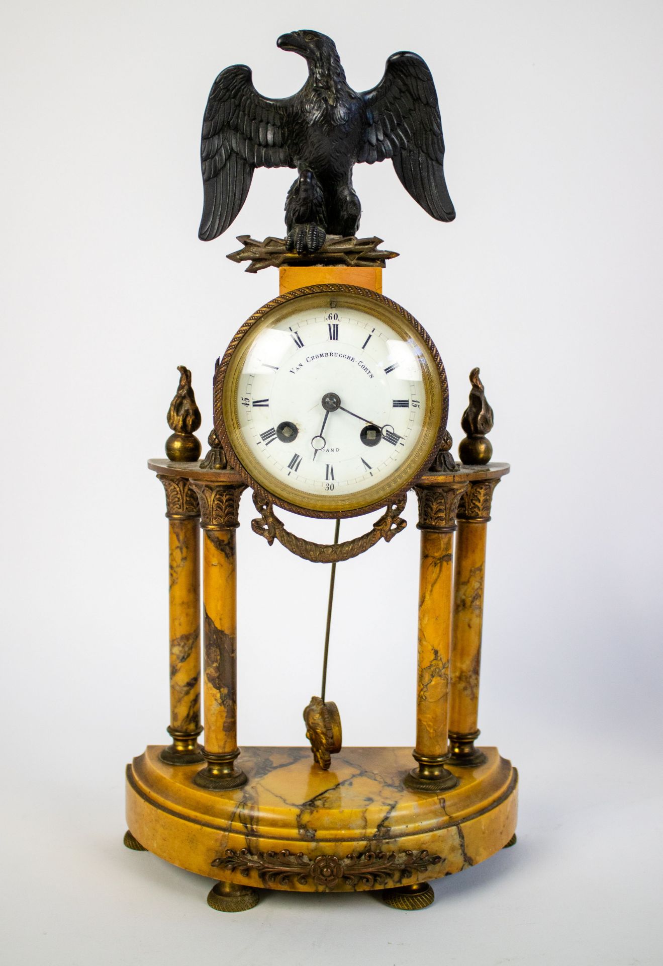 Mantel clock Van Crombrugghe - Bild 3 aus 4