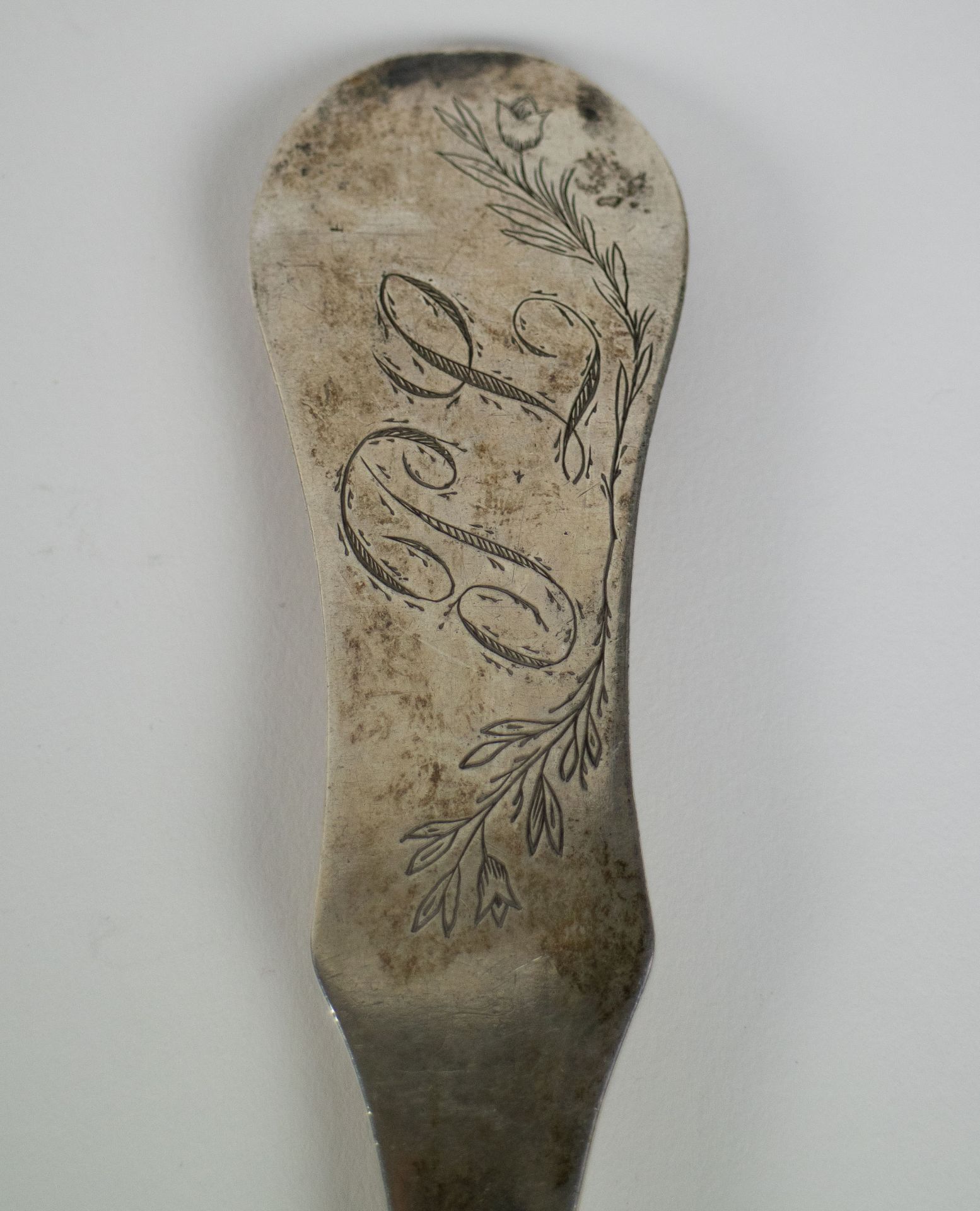 Silver soup ladle Brussels - Image 4 of 5