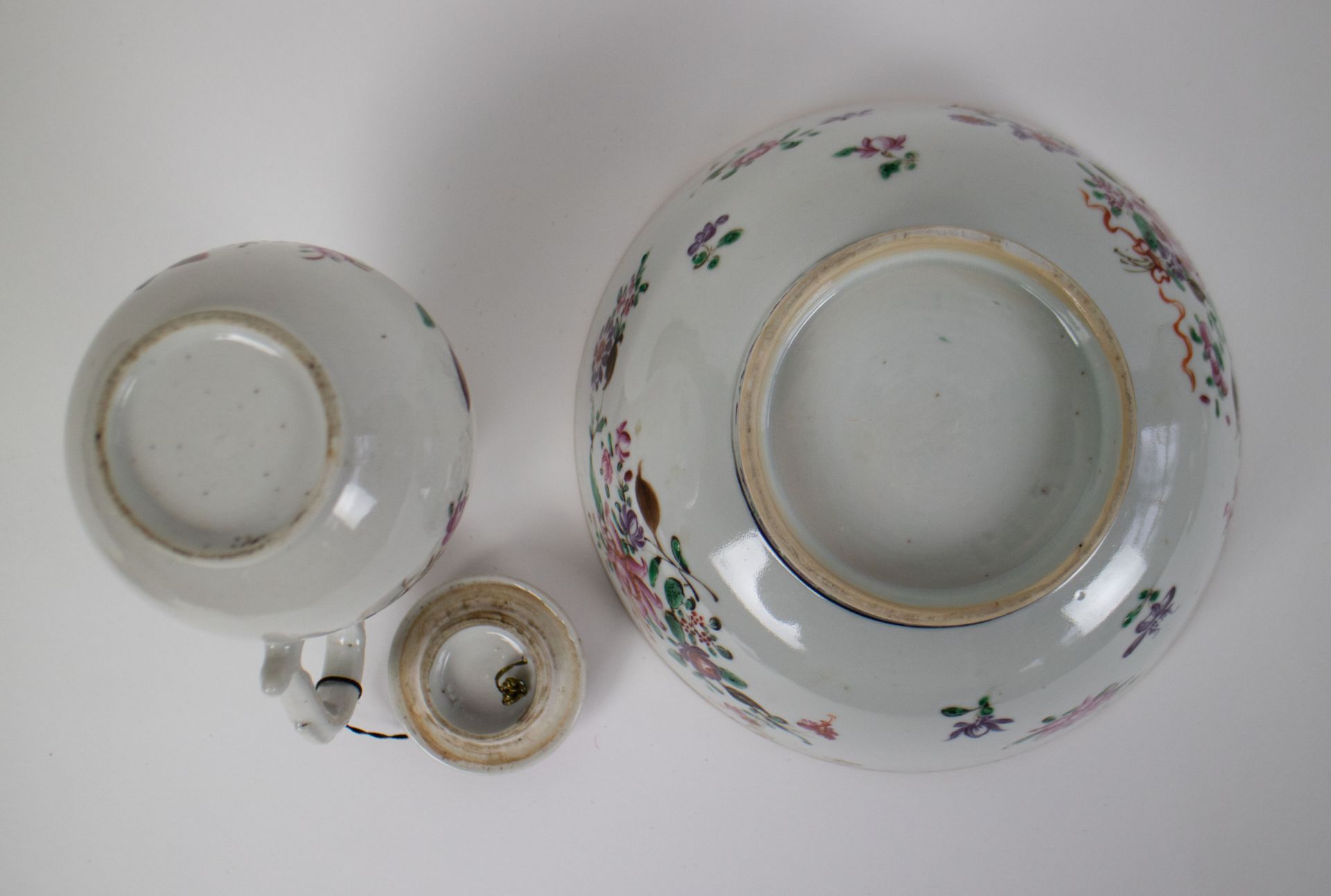 Various Chinese porcelain famille rose - Image 8 of 8