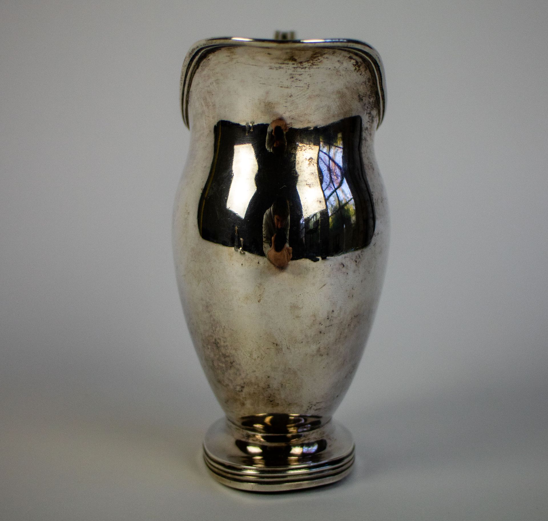 Silver milk jug Antwerp early 19thC - Bild 2 aus 5