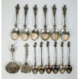 Apostle spoons silver