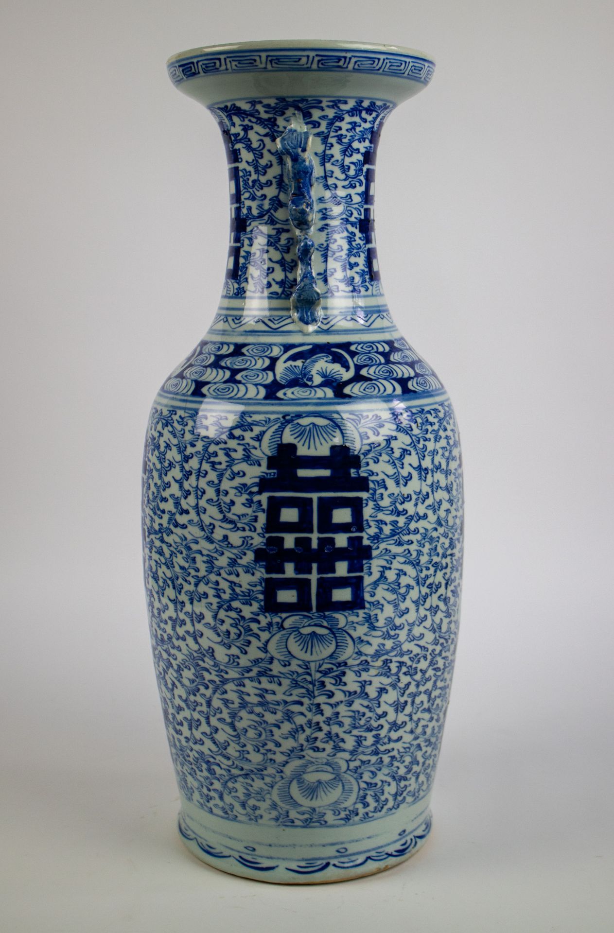 Chinese vase blue/white - Bild 2 aus 6