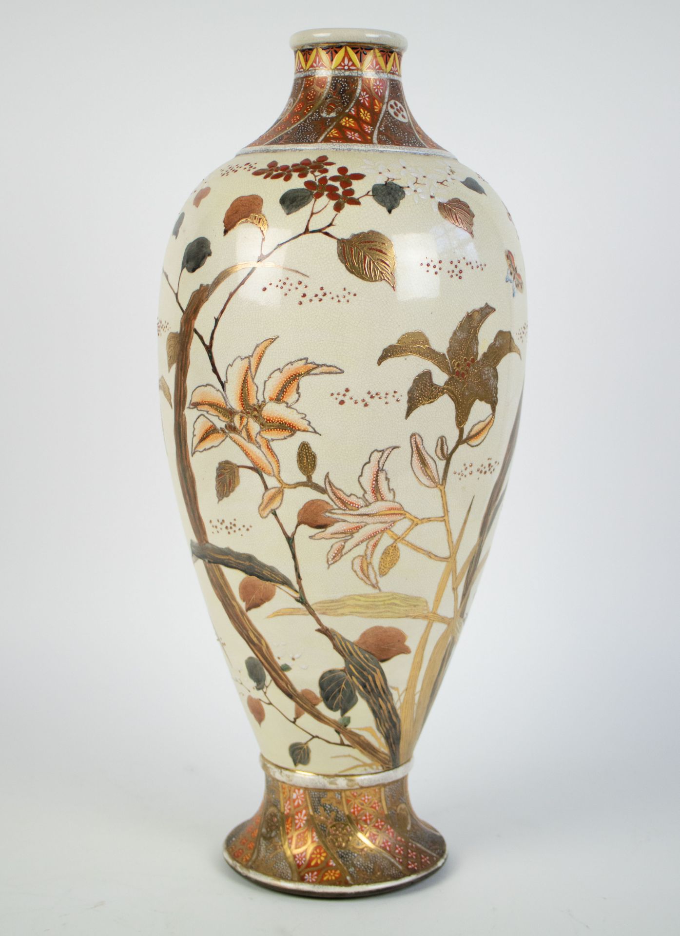 Japanese Satsuma vase