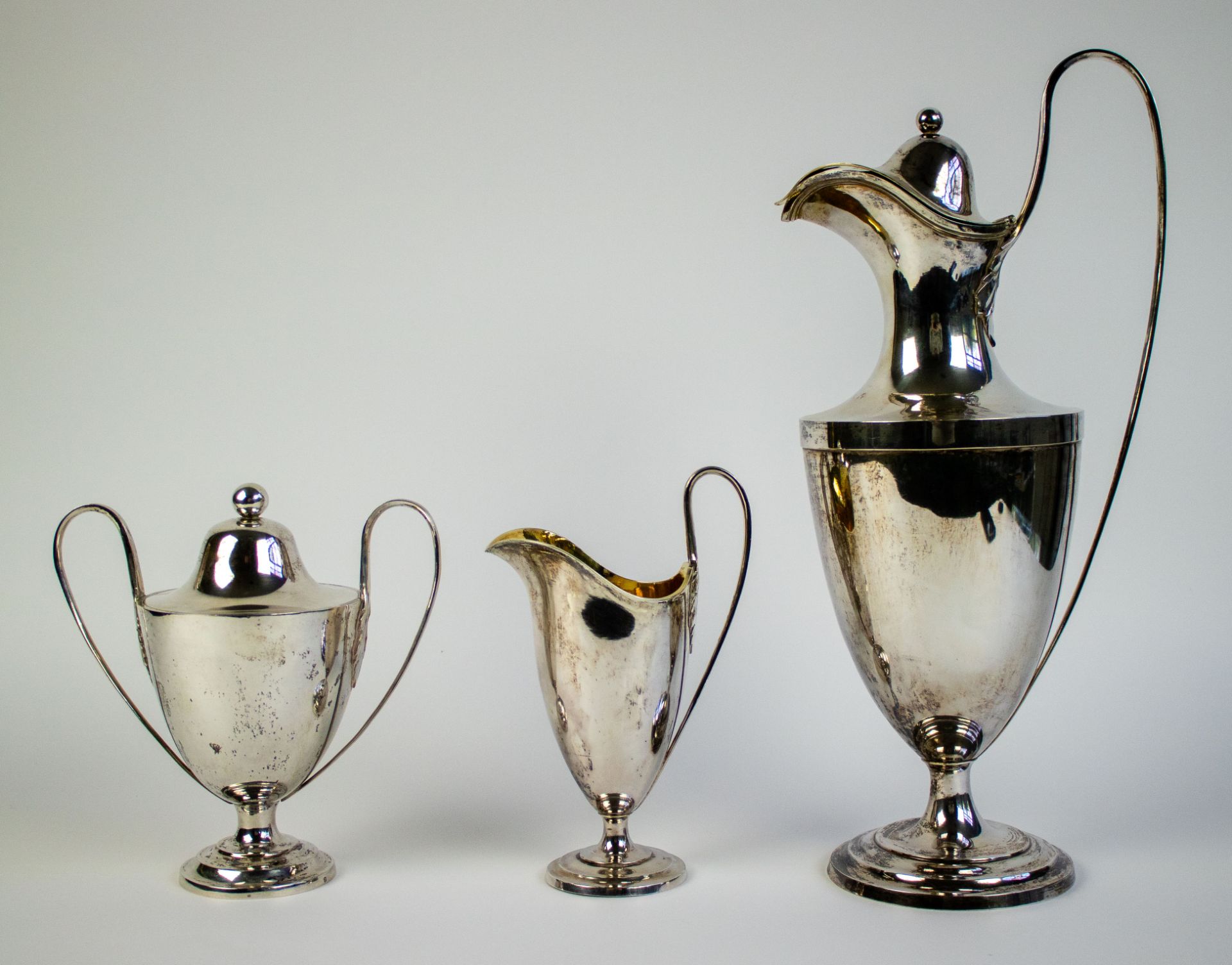 Belgian silver coffee service