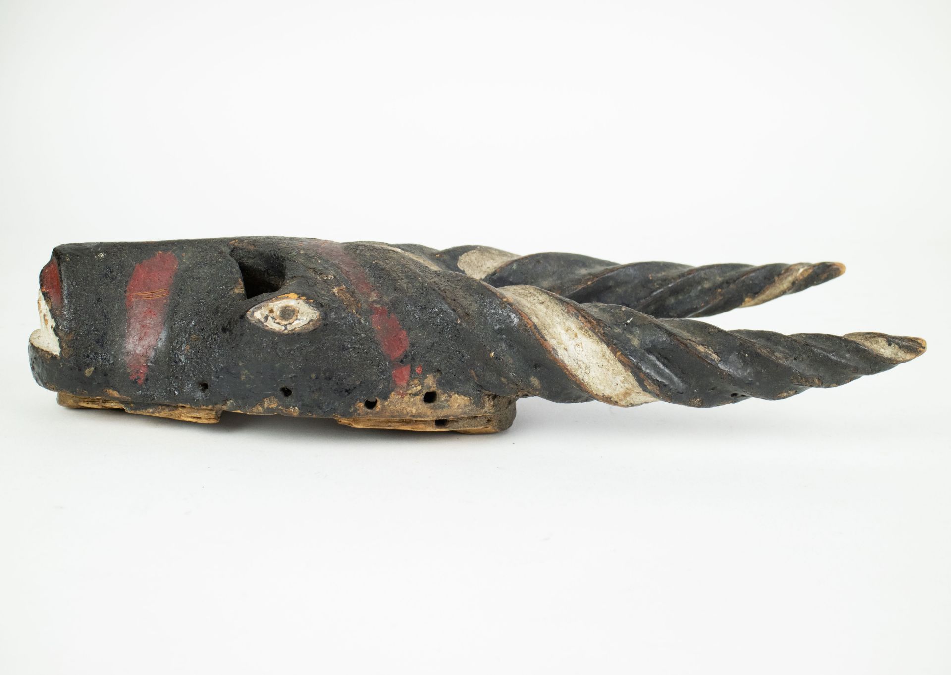 Ibibio mask (Nigeria) - Image 3 of 4