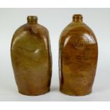 2 German mineral water jugs with signet