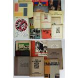 A collection of art books