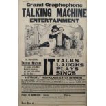 Poster Talking Machine Entertainment