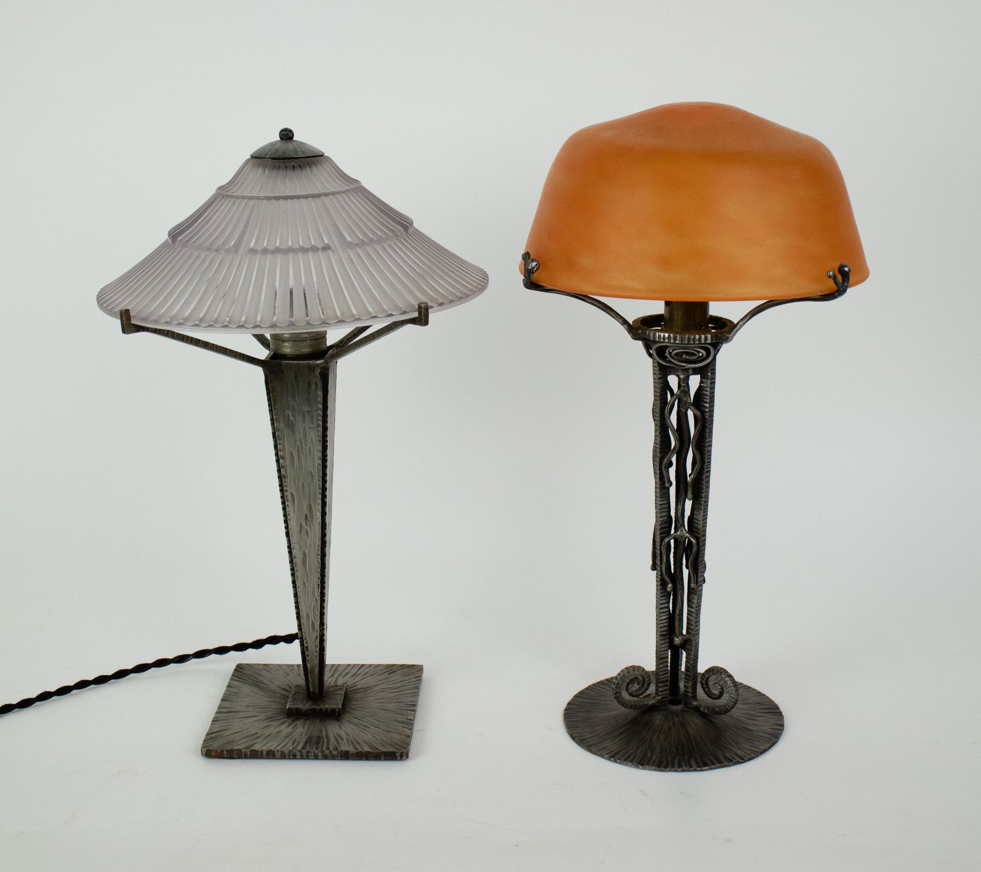 Art Deco table lamps