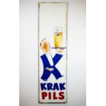 Enamel KRAK PILS 1950