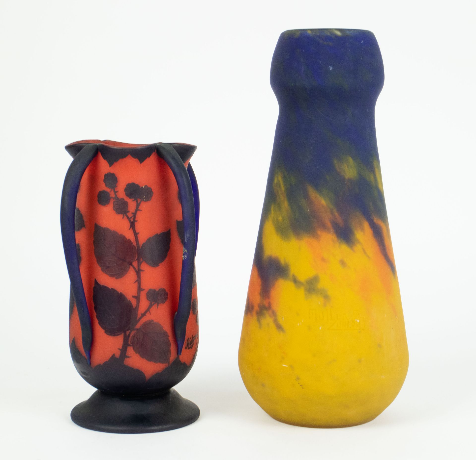 Muller Frères Luneville + Richard vase - Image 2 of 6