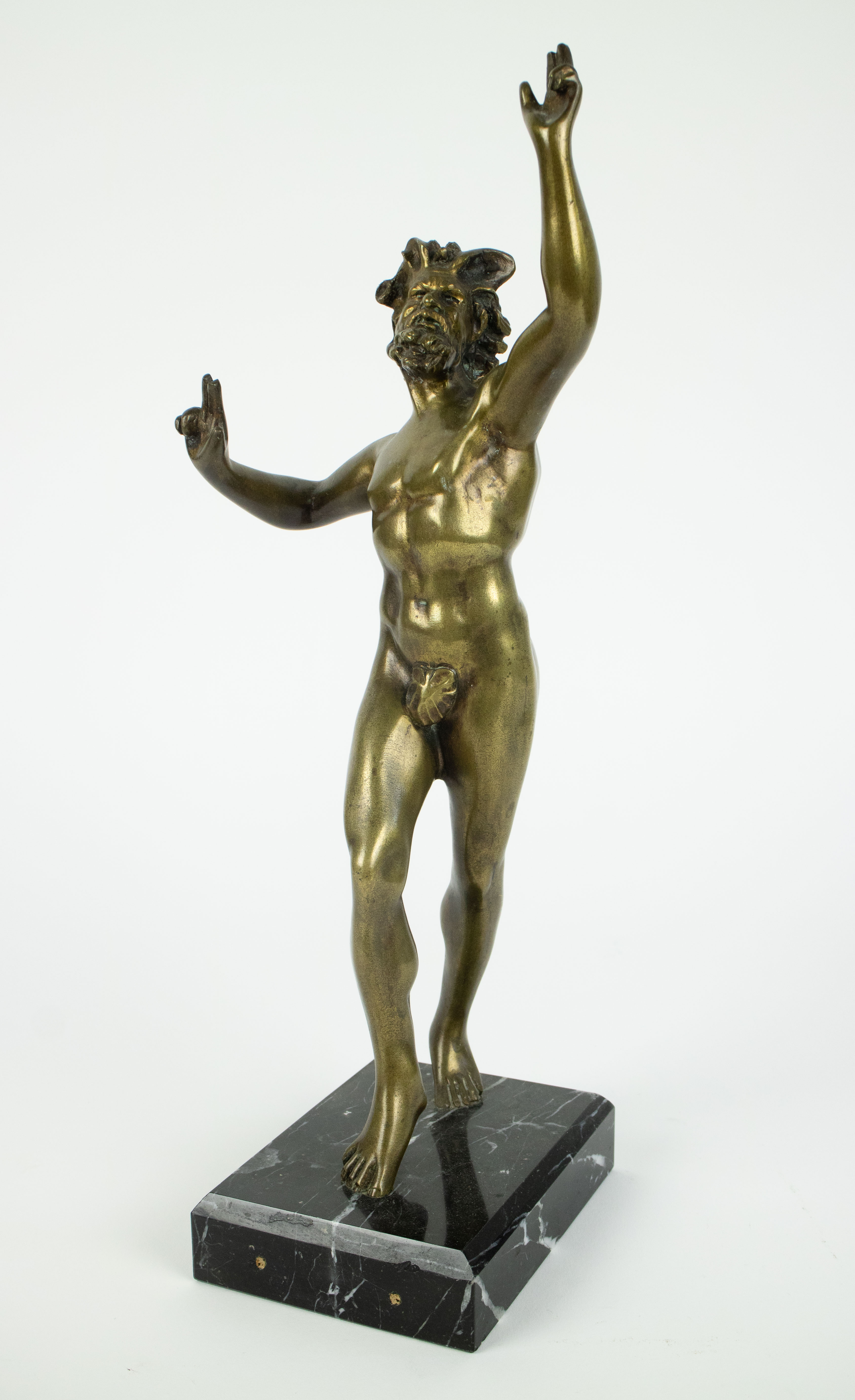 Bronze sculpture of a Sater