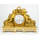 Ormulu Louis XVI mantle clock