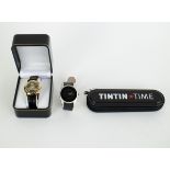 Tintin and Monte Cristo wristwatch
