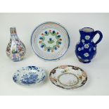 A collection of faience fine, 18/19thC