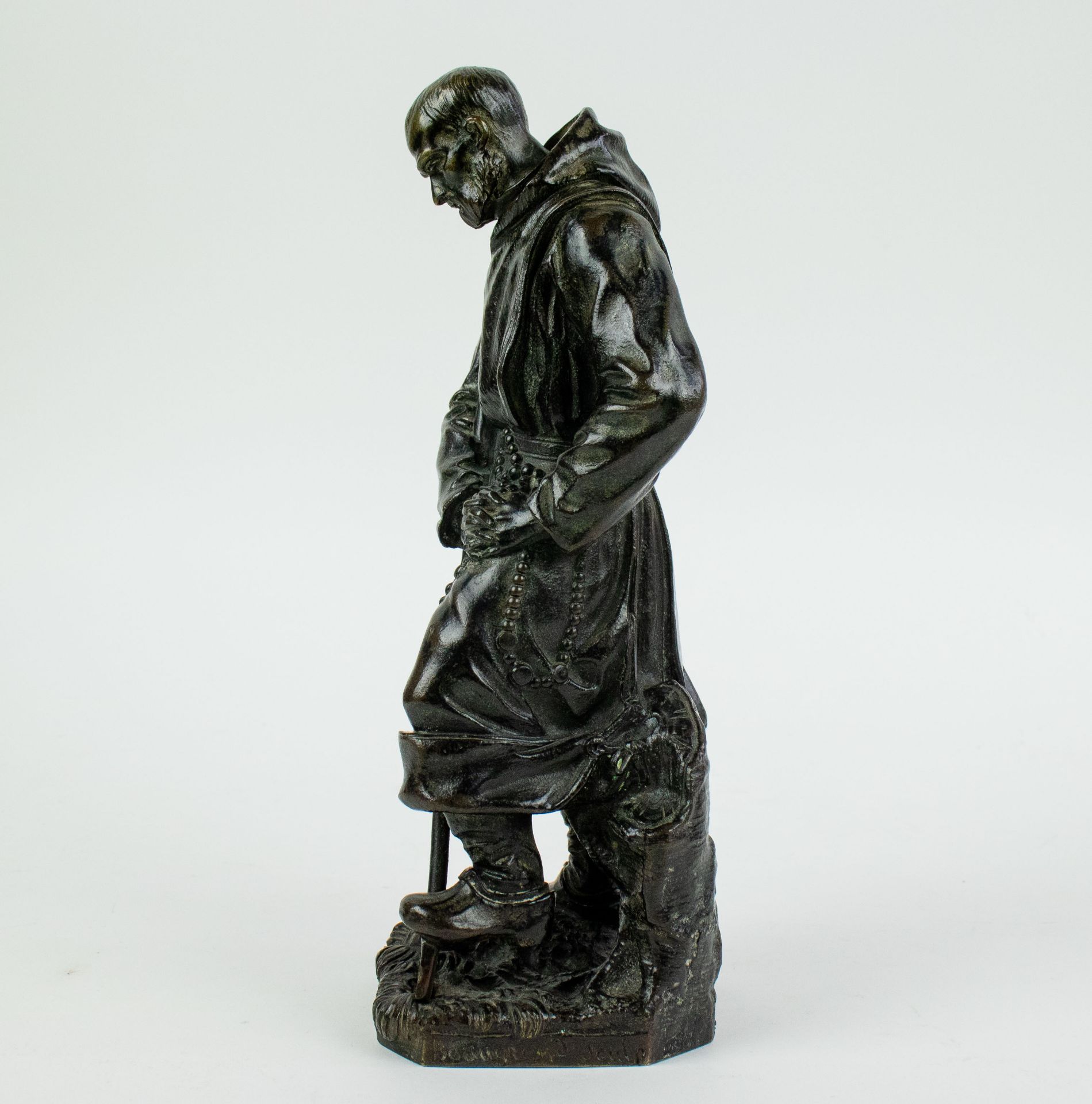 Bronze pilgrim Beaugrand - Bild 2 aus 5