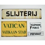 Metaal Vatikaan-Stad and Enamel Slijterij