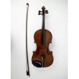 Violin and bow Ivan Legipont