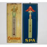 Metal thermometer SPA 1956 and Chevron