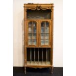 Gilded display cabinet