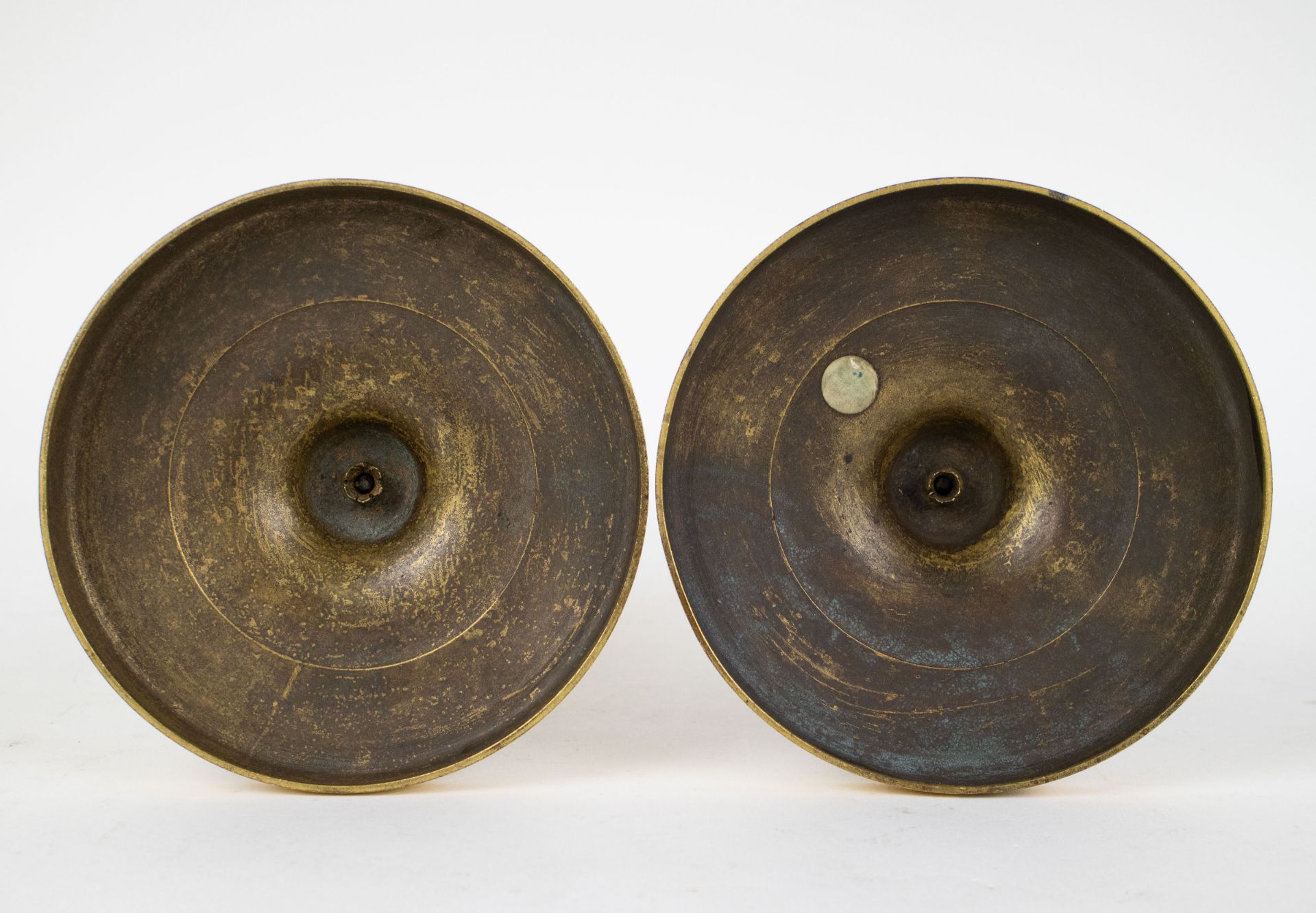 A pair of Empire candlesticks - Image 4 of 4