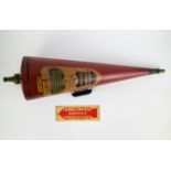 Antique fire extinguisher and enamel Extincteur Minimax