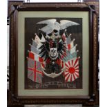 2 Chinese - Japanese war embroiderie