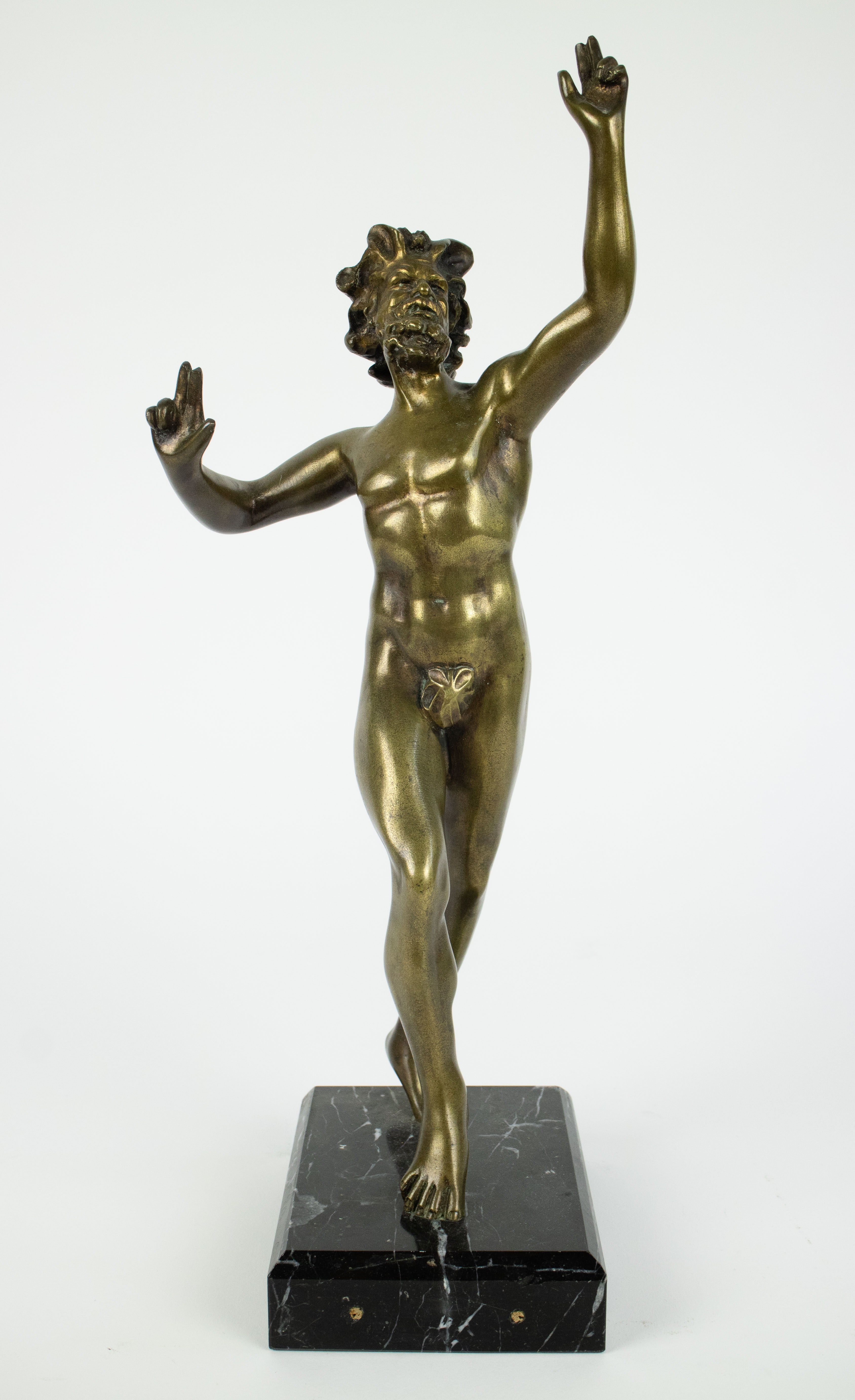 Bronze sculpture of a Sater - Bild 2 aus 5