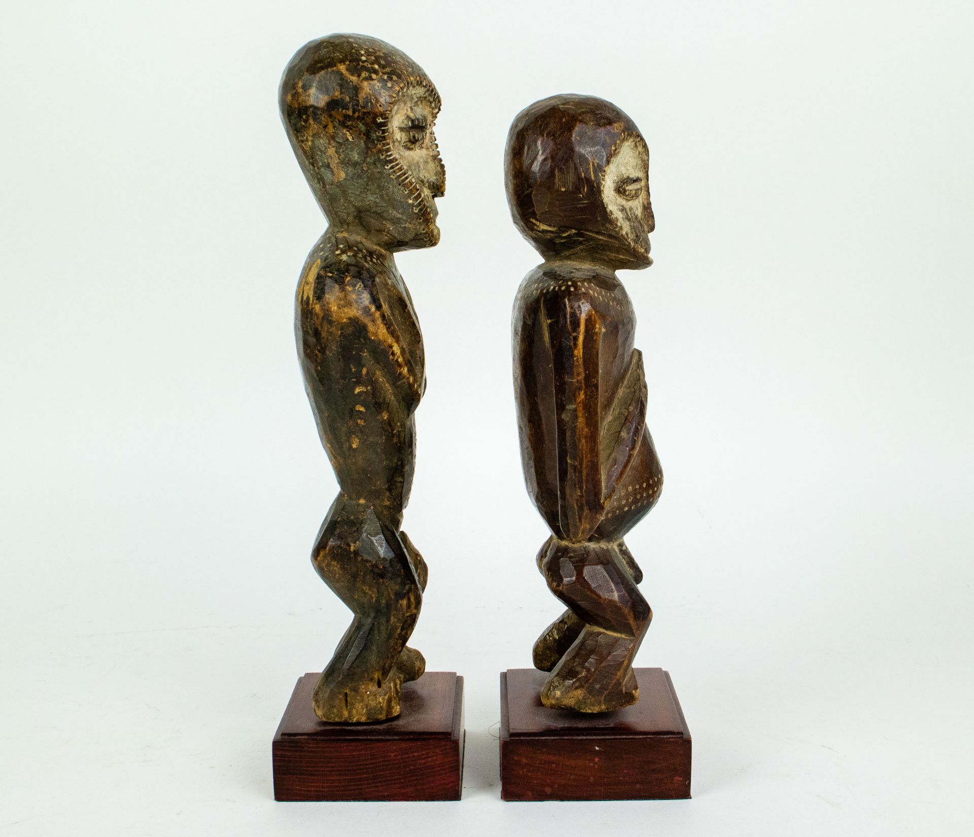 Couple Lega statues - Image 4 of 4