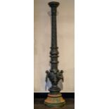 Cast iron Ostend lamppost 19th century