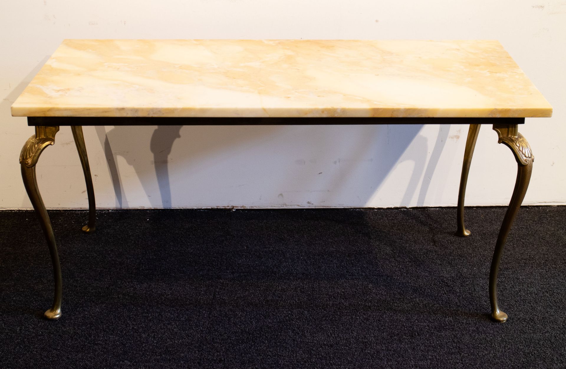 Lounge table with marble top